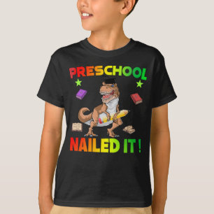 Camiseta Regalo de Diploma de Graduación de Dinosaurio Pree