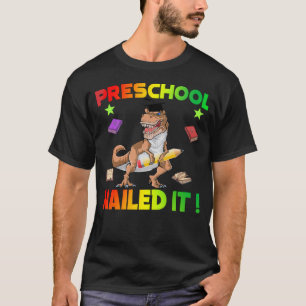 Camiseta Regalo de Diploma de Graduación de Dinosaurio Pree