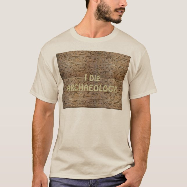Camiseta Regalo de diseñador de jeroglíficos egipcio de la  (Anverso)