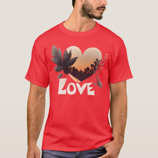 Camiseta Regalo de diseño de amor deja