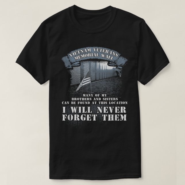 Camiseta Regalo de diseño de arte en pared conmemorativo de (Diseño del anverso)