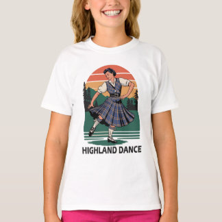 Camiseta Regalo de diseño de baile de las Highlands escoces