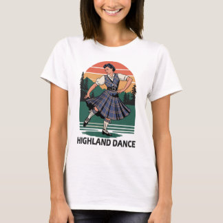 Camiseta Regalo de diseño de baile de las Highlands escoces