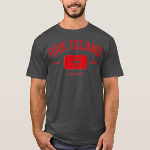 Camiseta Regalo de diseño de cruces templarias de Oak Islan