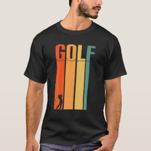 Camiseta Regalo De Diseño De Golf Retro 70 Para Jugador De 