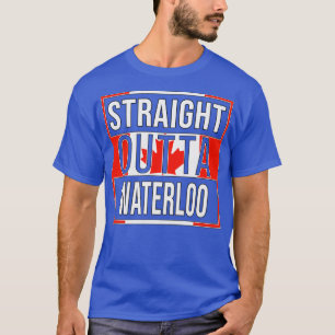 Camiseta Regalo de diseño de Waterloo Outta para Ontario Wi