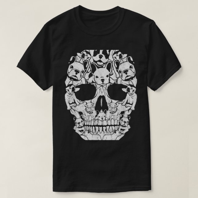Camiseta Regalo de disfraces de halloween para perros de Bu (Diseño del anverso)