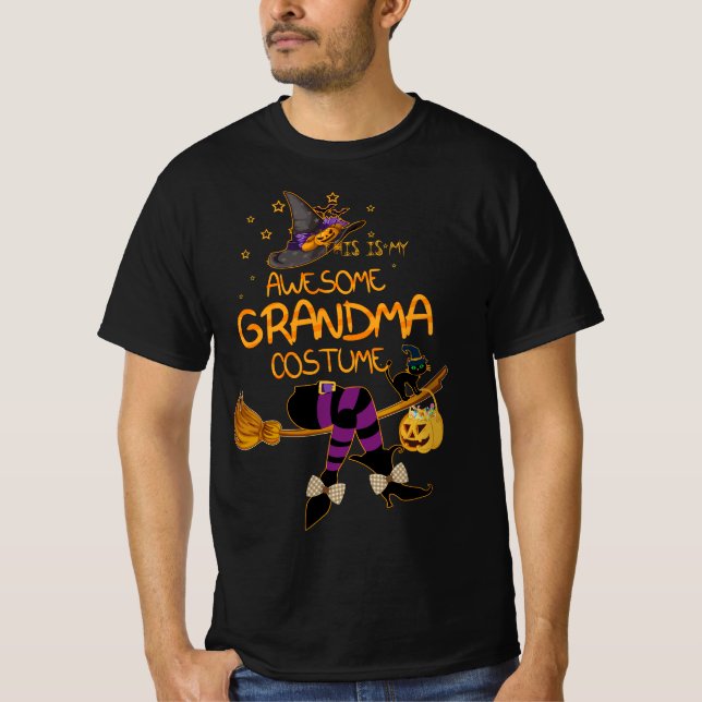Camiseta Regalo de disfraces de la abuela - Esta es mi incr (Anverso)