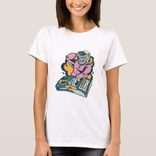 Camiseta Regalo de DJ Zombie para amantes de la música meló