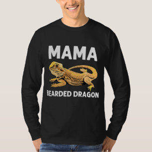 Camiseta Regalo De Dragón Con Barba Para Mamá Mujeres Pogon
