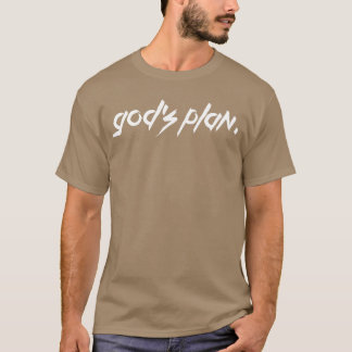 Camiseta Regalo de Drake Gods Plan Rap Charts Letras Regalo