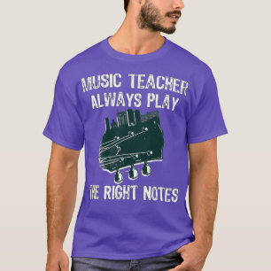 Camiseta Regalo De Educación Musical Para Profesores De Mús