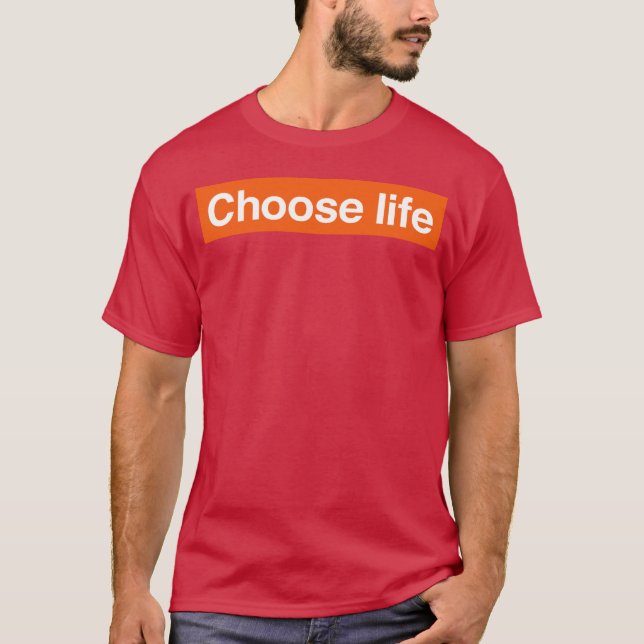 Camiseta Regalo de elegir la vida (Anverso)