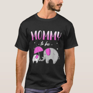 Camiseta Regalo de embarazo de Baby Shower para elefante ma