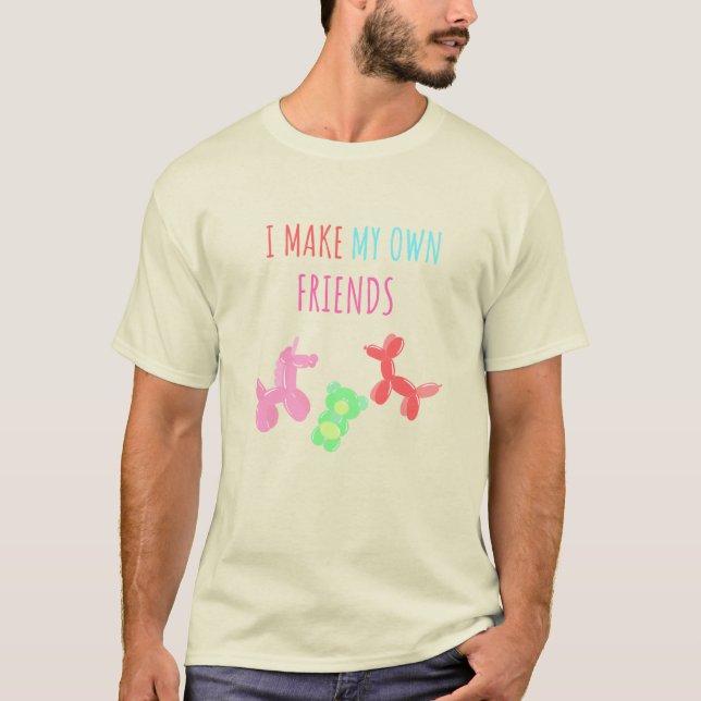 Camiseta Regalo de empuje animal de artista de torneado de  (Anverso)