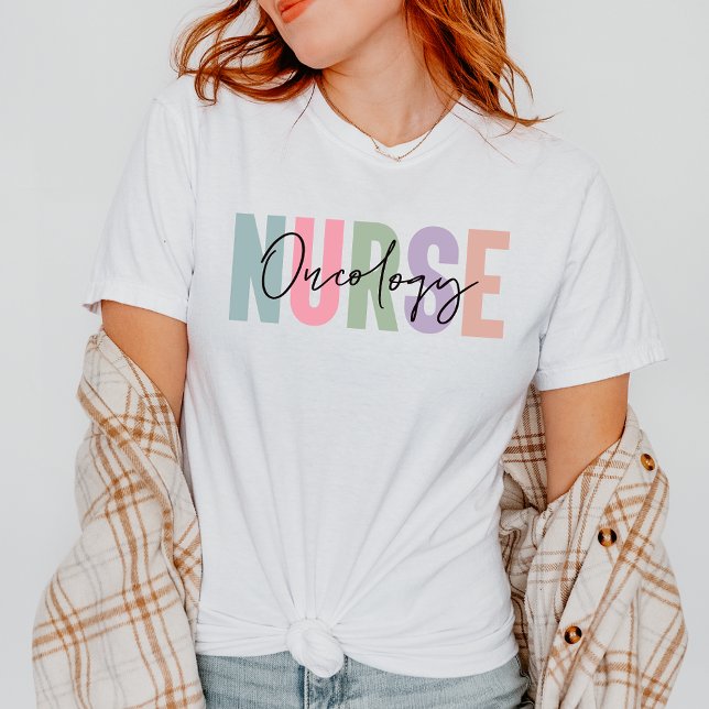 Camiseta Regalo de enfermera de oncología pastel para enfer (Subido por el creador)
