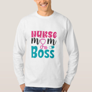 Camiseta Regalo de enfermera Enfermera Mamá Jefa
