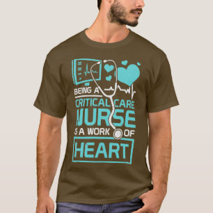 Camiseta Regalo de enfermería e crítica intensiva