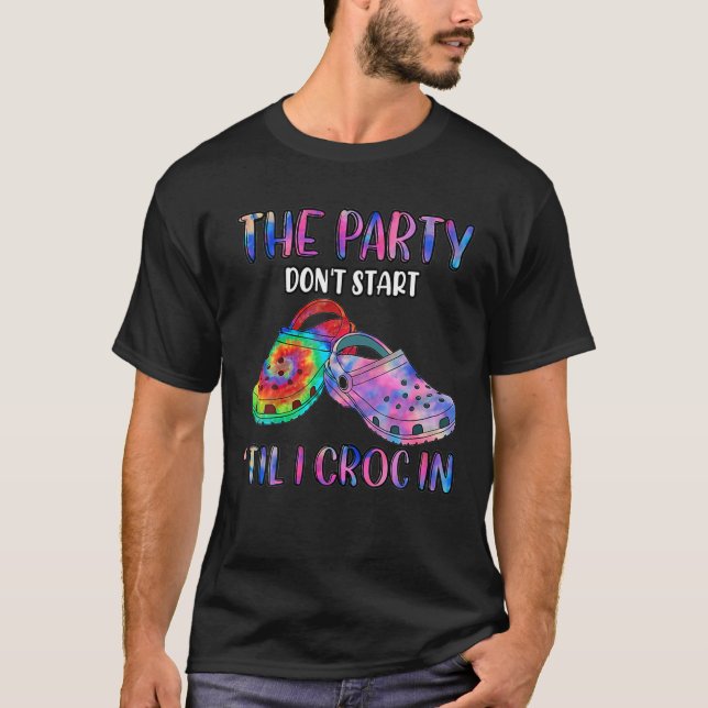 Camiseta Regalo De Enfermería El Fiesta No Empieza Hasta Qu (Anverso)