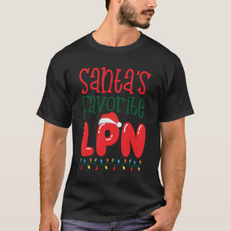 Camiseta Regalo De Enfermería Para Navidades De Lpn Favorit