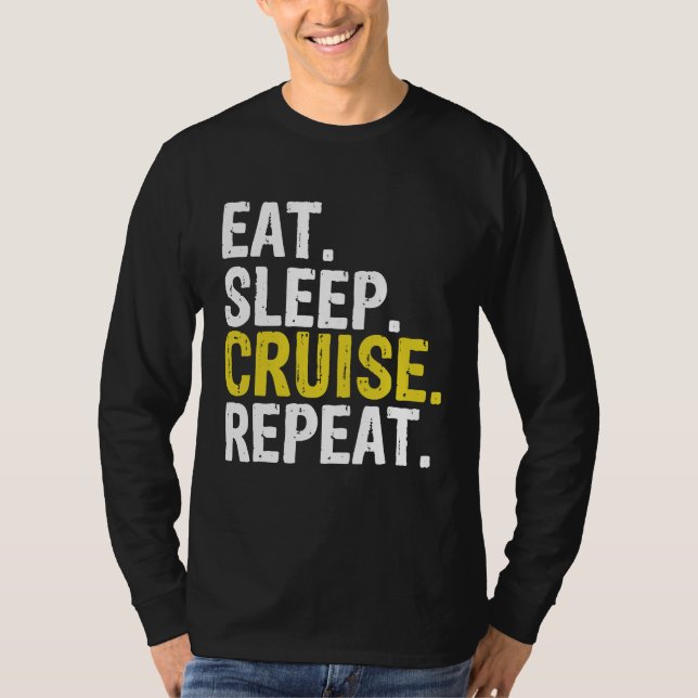 Camiseta Regalo de envío de transbordador de repetición de  (Anverso)