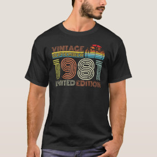 Camiseta Regalo de época de septiembre de 1981