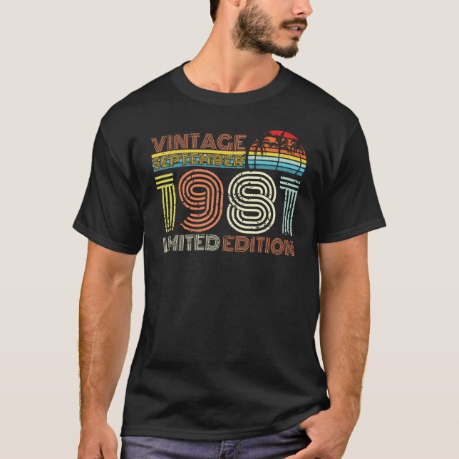 Camiseta Regalo de época de septiembre de 1981 (Anverso)