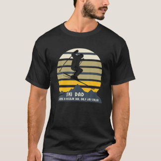Camiseta Regalo de esquí divertido para papá que esquía en