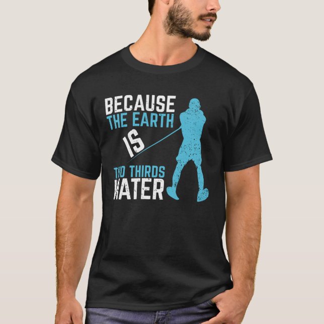 Camiseta Regalo de esquí náutico (Anverso)