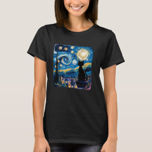 Camiseta Regalo de estética artística para amantes de gatos