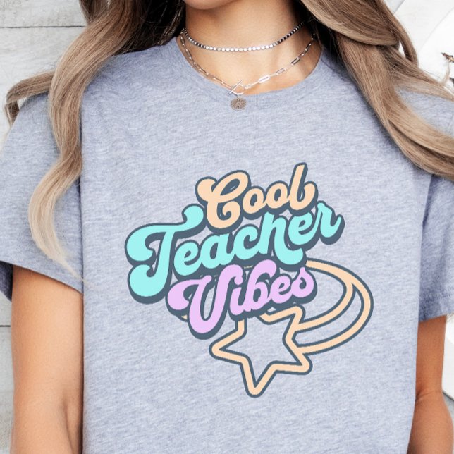Camiseta Regalo de estilo retro del profesor de Guay Vibes (Subido por el creador)