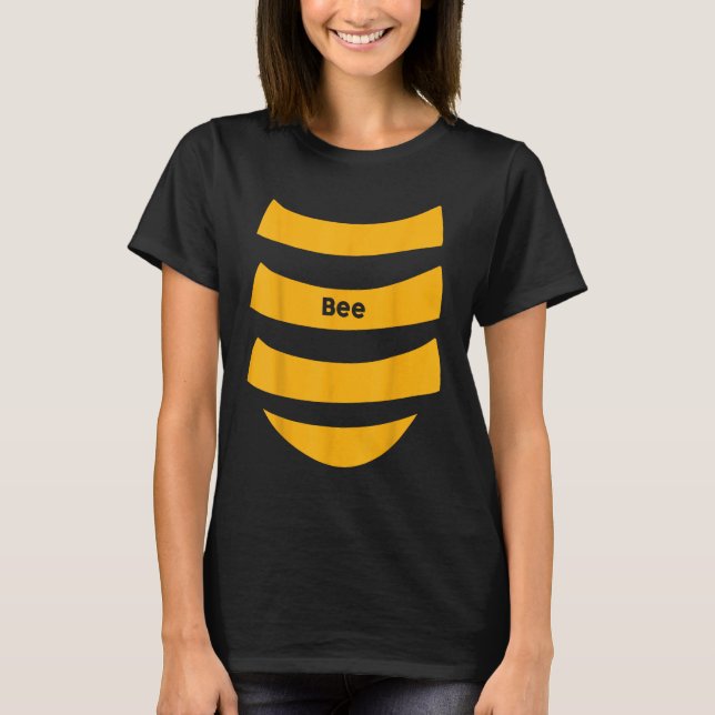 Camiseta Regalo de estropaje animal de abeja cúbica de Hall (Anverso)