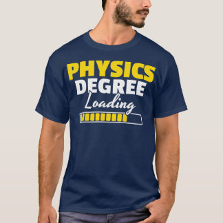 Camiseta Regalo de estudiante de Física de Carga de Grado d