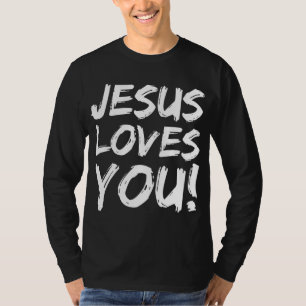 Camiseta ¡Regalo de Evangelismo Cristiano para Hombres Jesú