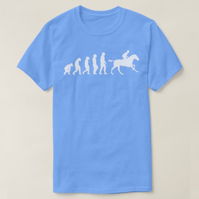 Camiseta Regalo de Evolución de Caballos (Diseño del anverso)