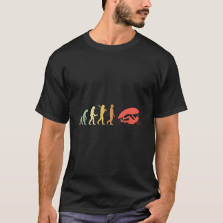 Camiseta Regalo De Evolución De Escalada Retro Para Escalad