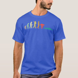 Camiseta Regalo De Evolución De Natación Retro Para Los Nad