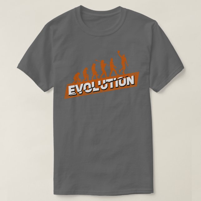 Camiseta Regalo de Evolución del Baloncestista (Diseño del anverso)