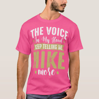 Camiseta Regalo de excursión por la montaña Camping