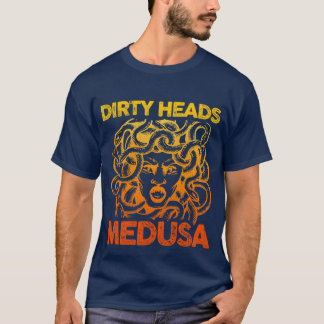 Camiseta Regalo de fanático de Dirty Heads Medusa Music Ban
