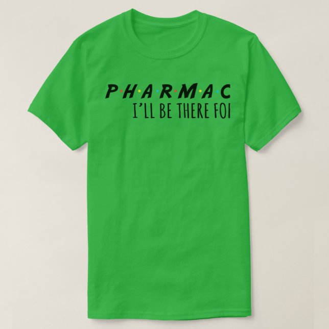 Camiseta regalo de farmacia médica enfermera de medicina (Diseño del anverso)