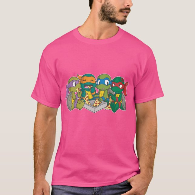 Camiseta regalo de fiesta de pizza (Anverso)