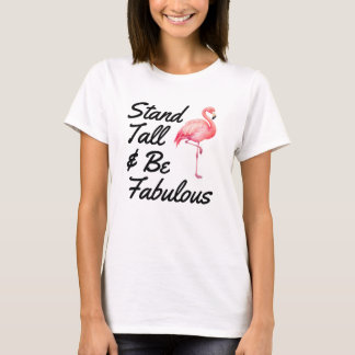 Camiseta Regalo de flamenco rosa para estar orgulloso y ser