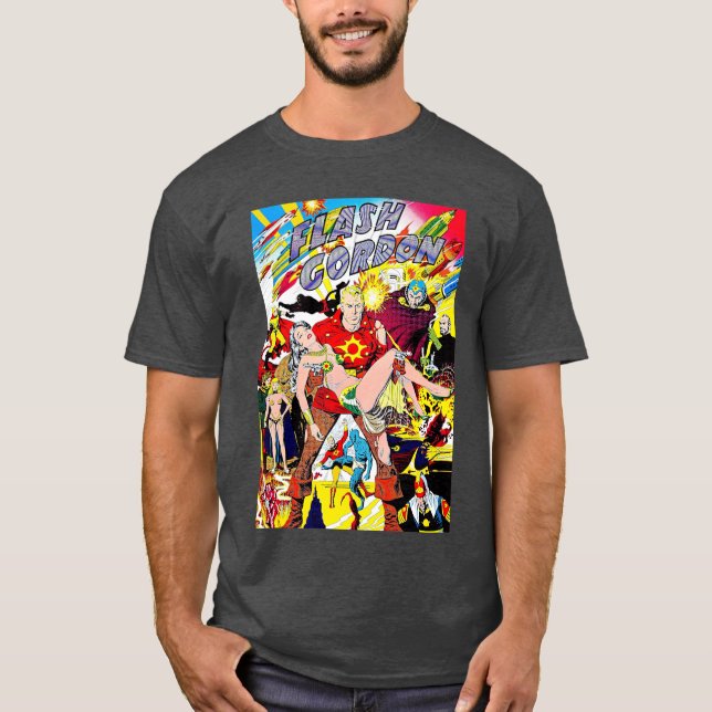 Camiseta Regalo de Flash Gordon (Anverso)