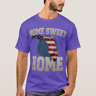 Camiseta Regalo de Florida Hogar dulce hogar Orgulloso Fant