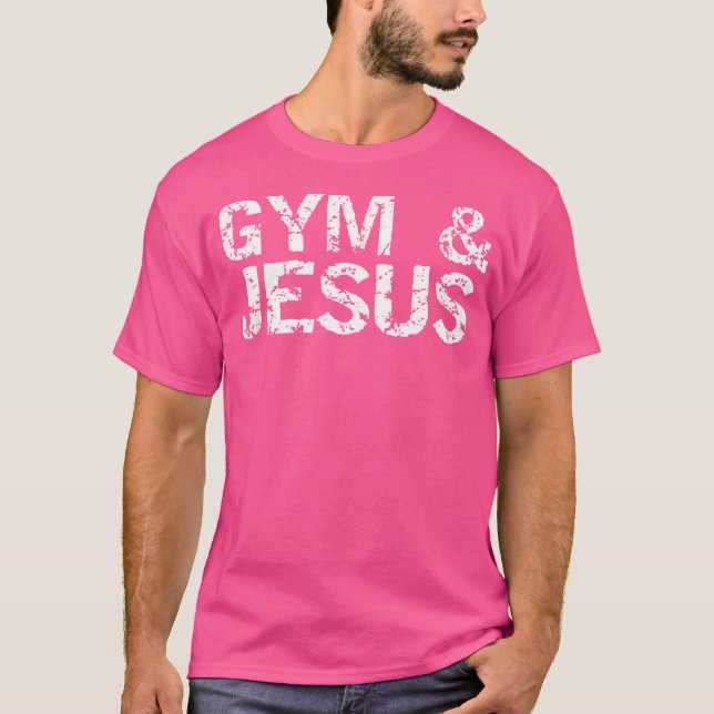 Camiseta Regalo De Formación Cristiana Para Hombres Gimnasi (Anverso)