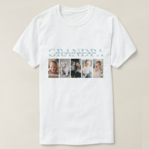 Camiseta Regalo de foto del abuelo con mensaje personalizad