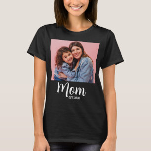 Camiseta Regalo de Foto Establecido por Mamá