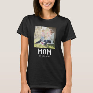 Camiseta Regalo de Foto Establecido por Mamá