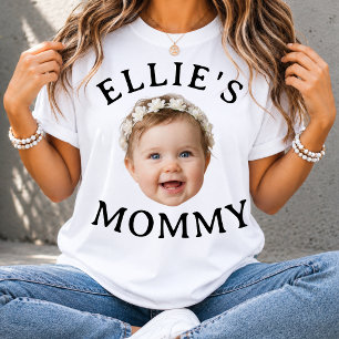 Camiseta Regalo de foto personalizada de la cara del bebé M